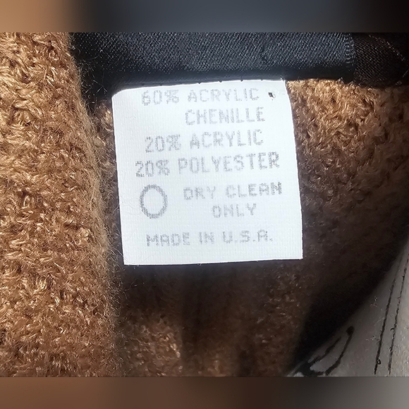 K.d. Spring Women's Hooded Knit Pullover Sweater Poncho Shawl Brown Ombre NEW - Picture 7 of 8